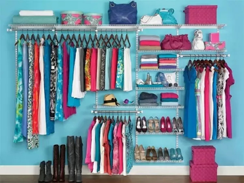 Ideas for organizing and arranging a wardrobe